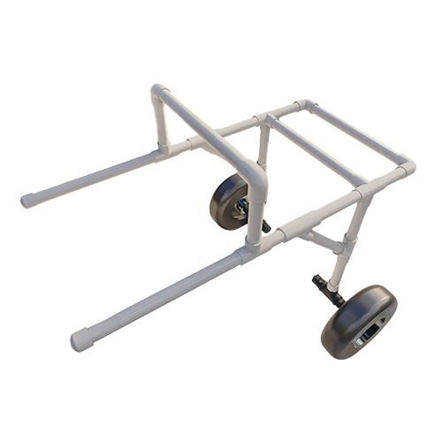 Paralyzed dog needing support